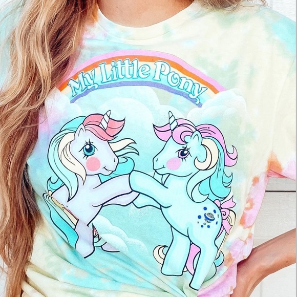 My Little Pony Tops - My Little Pony Tie Dye Graphic Tee